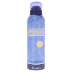 Royale Blue by Rasasi for Men - 6.67 oz Body Spray