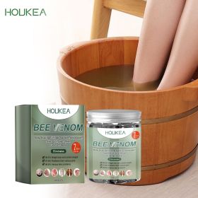 Natural Bee Venom Herbal Foot Soak Beads, Warm Tired Fatigued Feet Skin Soothing Bath Particles, Daily Home Foot Spa Nourishing Care Beads 10Pcs/