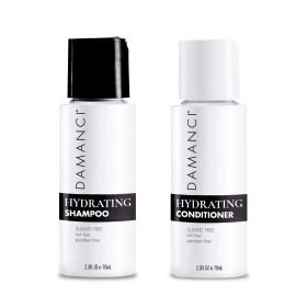 DAMANCI Hydrating Shampoo & Conditioner Duo with Keratin, Salt Free, Paraben and Sulfate Free, Restore Hair and Remove Frizz (size: 2.3 Oz)