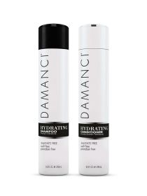 DAMANCI Hydrating Shampoo & Conditioner Duo with Keratin, Salt Free, Paraben and Sulfate Free, Restore Hair and Remove Frizz (size: 10 Oz)