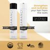 DAMANCI Hydrating Shampoo & Conditioner Duo with Keratin, Salt Free, Paraben and Sulfate Free, Restore Hair and Remove Frizz